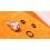 Rolex 1 x Collectible Complet screwed pusher Rolex vintage 6263, 6265, 16520, 116520 watch Daytona Mark II ref P301