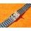 Watch Part Accessorie Military Vintage 50's Ssteel Bracelet 18mm Bamboo, Bonklip style men's watches