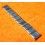 CHARMEX Swiss Made Rare 70's Expandable band Ssteel Watch Sport Bracelet Zenith, Longines, Heuer, 17mm ends