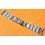 Watch Spare Accessorie Rolex 7205 Style Type Rivet Men's bracelet 19mm rivits links