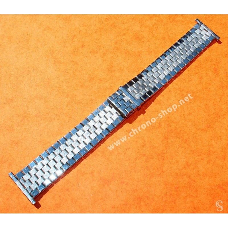 Accessoire Montres Bracelet Générique Acier Vintage type Rolex Hommes ref 7206 maillons rivets 20mm