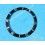 Rolex Sea Dweller 16660, 16600 genuine Mint Black Patina Bezel Insert graduated watch Luminova dot