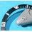 ROLEX INSERT GRADUE DE MONTRES VINTAGES ROLEX SEA-DWELLER 16600, TRIPLE SIX 16660 LUMINOVA