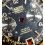 Accessoire Montres Vintages pièce détachée Cadran Noir DESOTOS Chronographe 17 rubis NIVAFLEX Anti Magnetic Incabloc Swiss Made