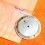 UNIVERSAL GENEVE POLEROUTER Watch Part Dial for to restore Beige & Rose Gold Pie Pan
