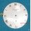 Patek Philippe Genuine Preowned CALATRAVA 3919G WATCH DIAL PART PORCELAIN WHITE