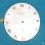 Patek Philippe Genuine Preowned CALATRAVA 3919G WATCH DIAL PART PORCELAIN WHITE