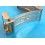 1990 Authentic Rolex clasp 18K/SS Oyster 93153 20mm Bracelet for 2Tone Submariner 16613 168003 16803