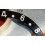 Rolex GMT Master All Black watch Black color S/S 16700, 16710, 16760 Bezel 24H Insert Serifs Fat font Part