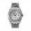 Rolex Datejust 36mm Silver Concentric Watch Part Dial w Arabic Numerals ref 116200, 16200, 16220, 116234