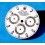 Rare Genuine 116520 Rolex White chrono Dial Daytona Cosmograph watch cal 4130