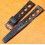 Rubber 18mm Black Holes Tropic watch Racing strap type 1960/70s vintage dive band Heuer, Omega, Tissot, Vintages watches