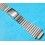 UNIVERSAL GENEVE Rare 70's Vintage Bracelet Acier mailles pliées HC 18mm / 26mm Montres POLEROUTER