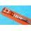 ZRC FRANCE 70's Stretch Elastic Ladies 14mm Perforated vintage rally racing steel bracelet