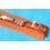 ZRC FRANCE 70's Stretch Elastic Ladies 14mm Perforated vintage rally racing steel bracelet