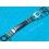 ZRC FRANCE 70's Stretch Elastic Ladies 14mm Perforated vintage rally racing steel bracelet