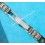 ZRC FRANCE 70's Stretch Elastic Ladies 14mm Perforated vintage rally racing steel bracelet