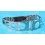 ZRC FRANCE 70's Stretch Elastic Ladies 14mm Perforated vintage rally racing steel bracelet