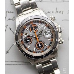 TUDOR CHRONOGRAPH RARE AIGUILLE CENTRALE CHRONO ORANGE MONTRE 7149/0, 7169, 7159, 7031 MONTE CARLO DISCO NEUVE