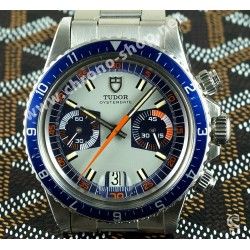 TUDOR CHRONOGRAPH RARE AIGUILLE CENTRALE CHRONO ORANGE MONTRE 7149/0, 7169, 7159, 7031 MONTE CARLO DISCO NEUVE