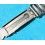 Rare 70's BELMONTE Sliding clasp band Ssteel Watch Sport Bracelet Zenith, Longines, Heuer, 15mm ends
