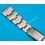 Watch Spare Accessorie Rolex 7205 Style Type Rivet Men's bracelet rivits links