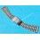 Rare 70's MARUBISHI Japanese band Ssteel Watch Sport Bracelet Zenith, Longines, Heuer, 20/24mm ends