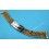 Vintage & Collectible Tutone watch bracelet Beads of Rice 18mm straight ends 60-70s Omega, Rolex, Breitling, Heuer