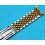 Vintage & Collectible Tutone watch bracelet Beads of Rice 18mm straight ends 60-70s Omega, Rolex, Breitling, Heuer