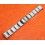 HC55 Swiss Made Rare 70's Expandable band Ssteel Watch Sport Bracelet Zenith, Longines, Heuer, 20mm ends