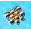 Rolex used 15mm Double Solid Gold 18K/SS MENS JUBILEE 20mm BRACELET 62523H 18 TUTONE LINK WATCHBAND PART