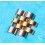 Rolex used 15mm Double Solid Gold 18K/SS MENS JUBILEE 20mm BRACELET 62523H 18 TUTONE LINK WATCHBAND PART