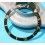 ROLEX INSERT LUNETTE NOIRE BITONS MONTRES SUBMARINER DATE OR & ACIER 1680, 1680-8, PERLE LUMINOVA ref 315-1680-1