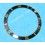Rolex Rare Mint Glossy Black color Submariner Date Tutone 1680, 1680-8 Gold Watch Bezel Graduated Insert Part