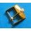 VINTAGE ROLEX / TUDOR Buckle 16mm GOLD PLATED STEEL PLAQUÉ OEM 70s