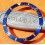 ROLEX INSERT LUNETTE BLEU BITONS MONTRES SUBMARINER DATE OR & ACIER 1680, 1680-8, PERLE LUMINOVA ref 315-1680-1