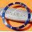 ROLEX INSERT LUNETTE BLEU BITONS MONTRES SUBMARINER DATE OR & ACIER 1680, 1680-8, PERLE LUMINOVA ref 315-1680-1