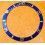 Rolex Rare Mint Glossy Blue color Submariner Date Tutone 1680, 1680-8 Gold Watch Bezel Graduated Insert Part