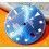 ROLEX RARE SINGER SUBMARINER DATE WATCH DIAL PART BLUE REFLECTS DIAL 16613, 16618, 16803, 16808 CAL.3035, 3135