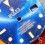 ROLEX RARE SINGER SUBMARINER DATE WATCH DIAL PART BLUE REFLECTS DIAL 16613, 16618, 16803, 16808 CAL.3035, 3135