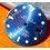 ROLEX RARE SINGER SUBMARINER DATE WATCH DIAL PART BLUE REFLECTS DIAL 16613, 16618, 16803, 16808 CAL.3035, 3135