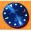ROLEX RARE SINGER SUBMARINER DATE WATCH DIAL PART BLUE REFLECTS DIAL 16613, 16618, 16803, 16808 CAL.3035, 3135