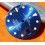 ROLEX RARE SINGER SUBMARINER DATE WATCH DIAL PART BLUE REFLECTS DIAL 16613, 16618, 16803, 16808 CAL.3035, 3135
