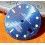ROLEX RARE SINGER SUBMARINER DATE WATCH DIAL PART BLUE REFLECTS DIAL 16613, 16618, 16803, 16808 CAL.3035, 3135