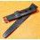Rubber 18mm Black Holes Tropic watch Racing strap type 1960/70s vintage dive band Heuer, Omega, Tissot, Vintages watches