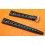 TISSOT Leather style 15mm Black Holes Tropic style watch Racing strap 1960/70s vintage band Tissot, Vintages watches