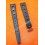 TISSOT Leather style 15mm Black Holes Tropic style watch Racing strap 1960/70s vintage band Tissot, Vintages watches
