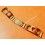 Vintage & Rare Collectible 70's Racing Rally Watch part Bracelet Gold filled Fits 17mm Lugs
