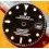Rolex Factory Glossy Black watch dial 16800, 168000, 16610 Submariner date Black Index Tritium cal 3035, 3135
