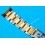 Rolex Accessoire Montres Authentique Bracelet Bitons Or Acier 20mm ref 78493 Montres Daytona hommes 116523